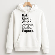 Eat Sleep Watch VPD Repeat Hoodie 1