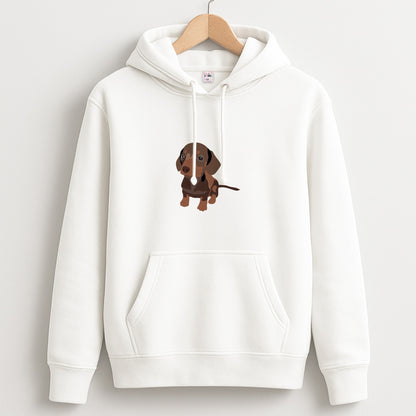 Brown - Dachshunds Unisex Hoodie