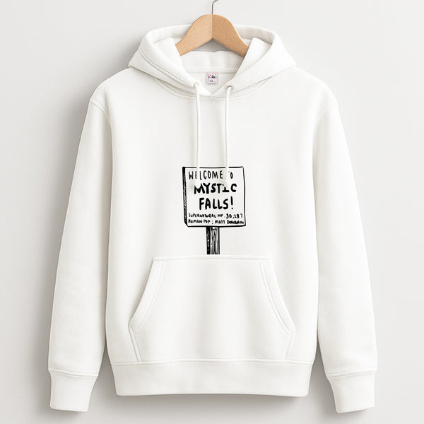 Mystic Falls The Vampire Diaries Merch Hoodie Welcome To Mystic