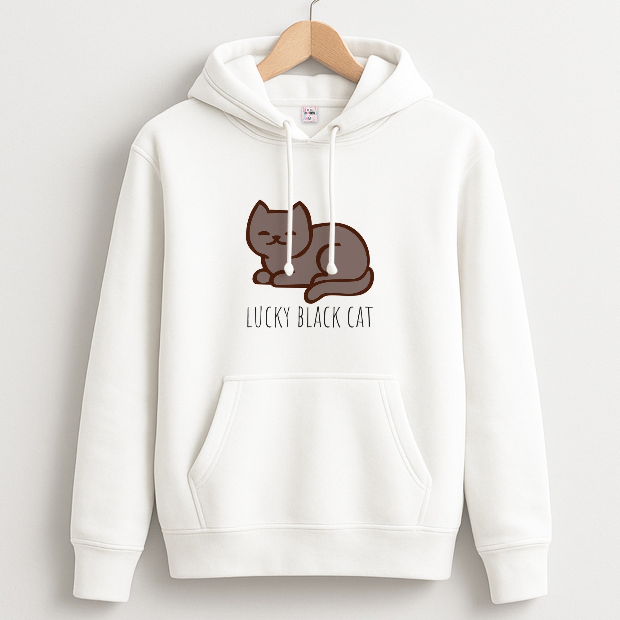 Lucky Black Cat - Cats Unisex Hoodie