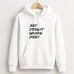 Joey Doesn't Share Food, Black Unisex Hoodie