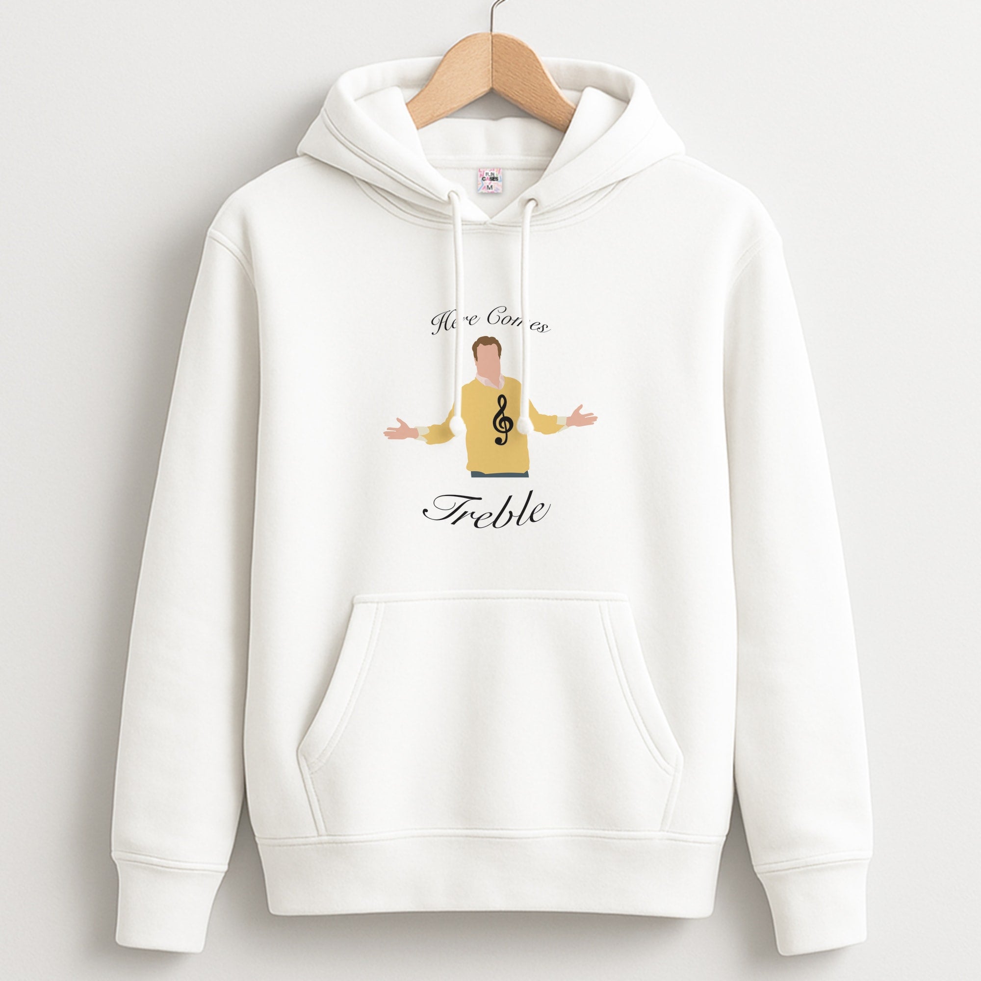 Here Comes Treble Unisex Hoodie