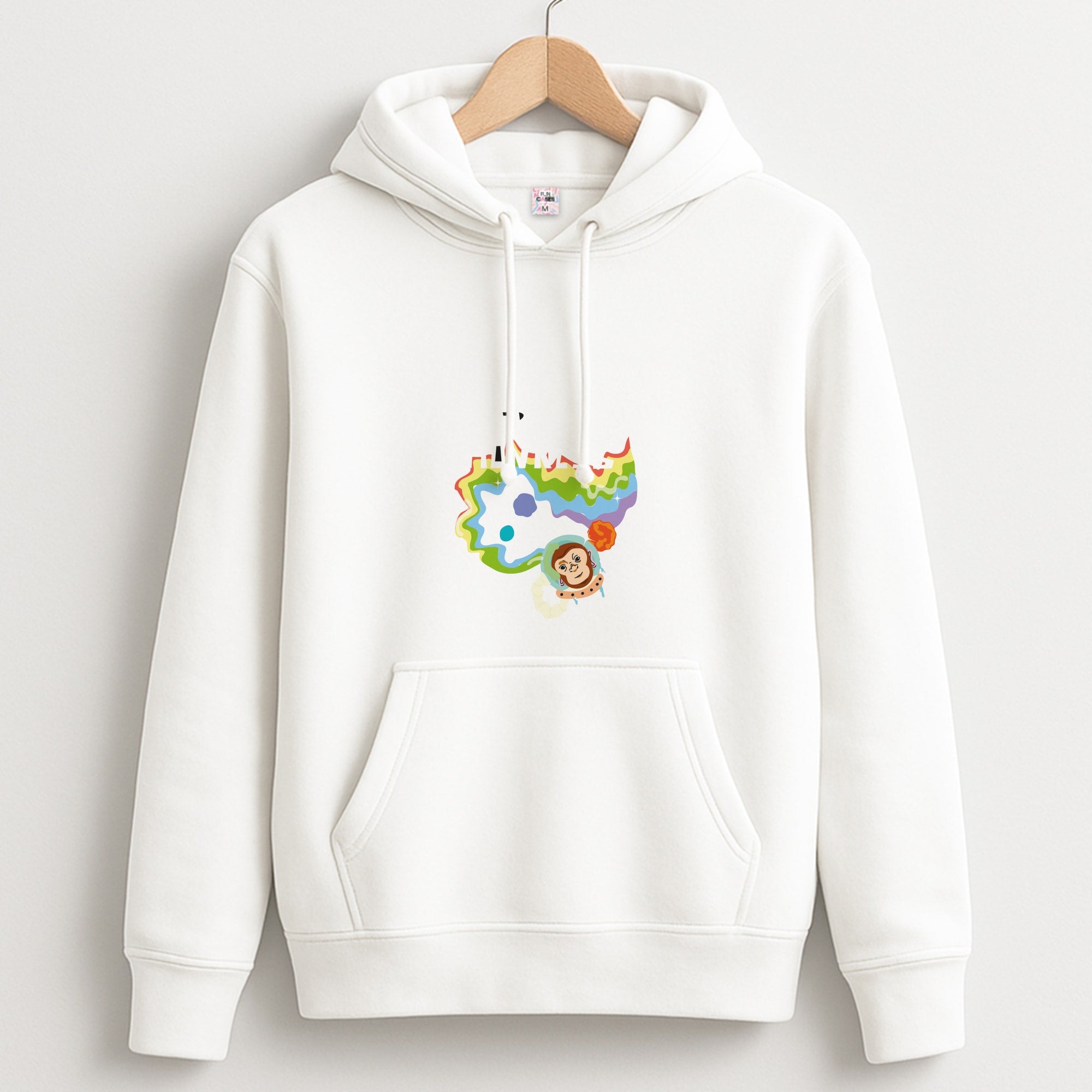 A Monkeys - Pink Unisex Hoodie