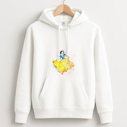 Watercolour Snow White Fairytale Unisex Hoodie