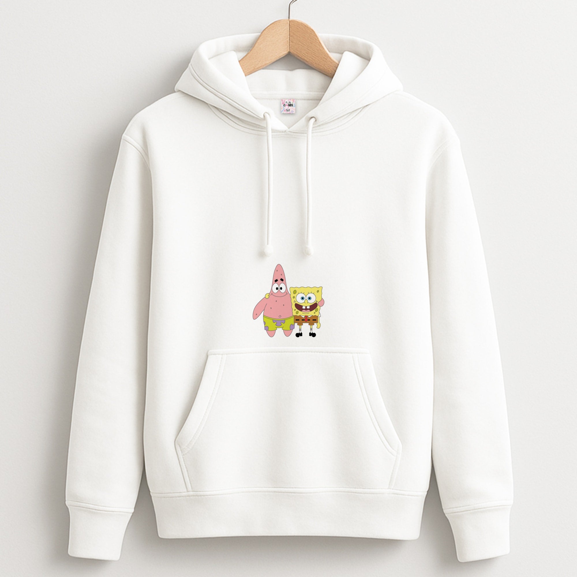 Patrick And Sponge Hoodie