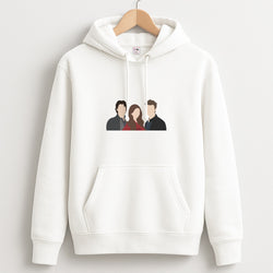 Elena, Damon And Stefan - VD Hoodie