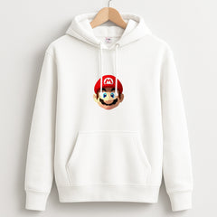 Mario Face - Mario Hoodie