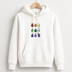 Among Gaming characters Unisex Hoodie