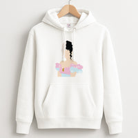 Blue And Pink Dress Hoodie