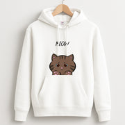 Meow Purple - Cats Hoodie 1