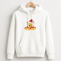Winnie Pattern Christmas Hoodie