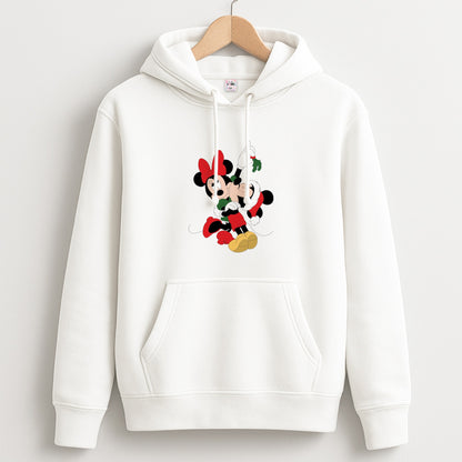 Mistletoe Fairytale Mice - Christmas Unisex Hoodie