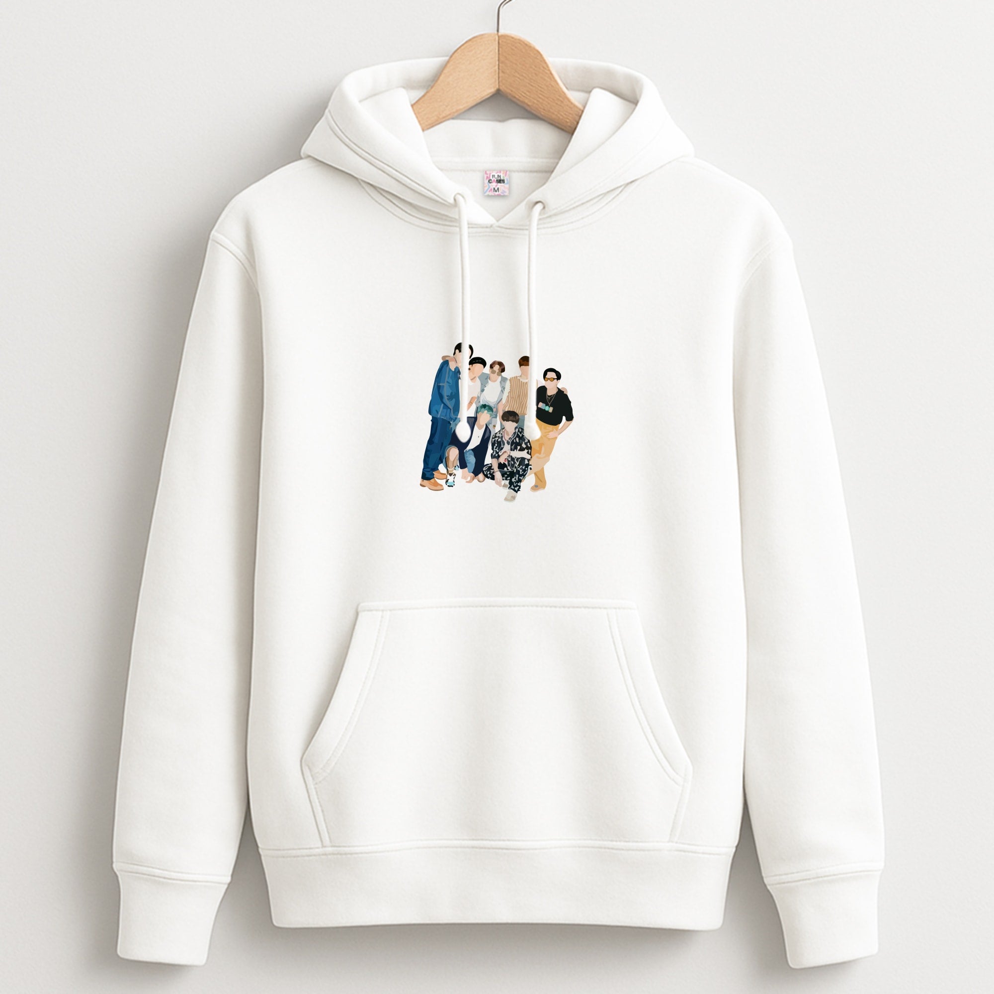 Casual K-Pop Band Band Unisex Hoodie