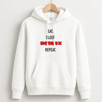 Eat, sleep, repeat Hoodie