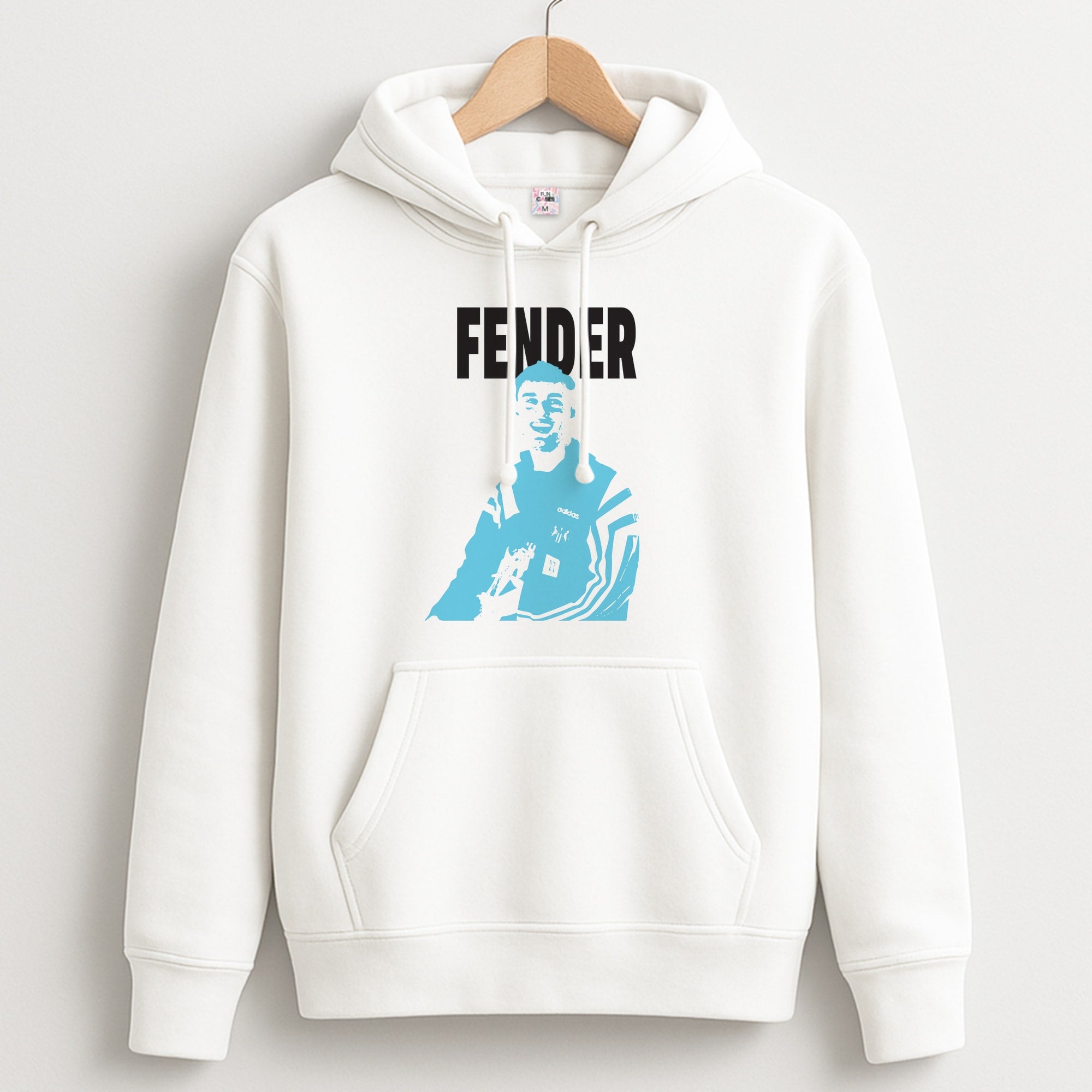 Fender Silhouette Blue Hoodie