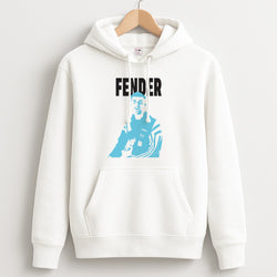 Fender Silhouette Blue Hoodie