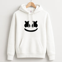 Black And White Helmet In Space  Hoodie