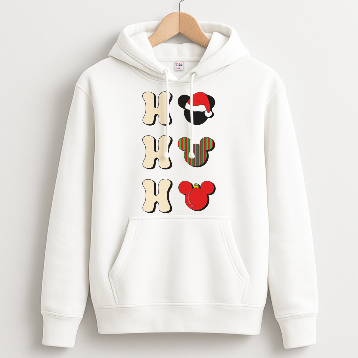 Ho Ho Ho Mickey Hoodie