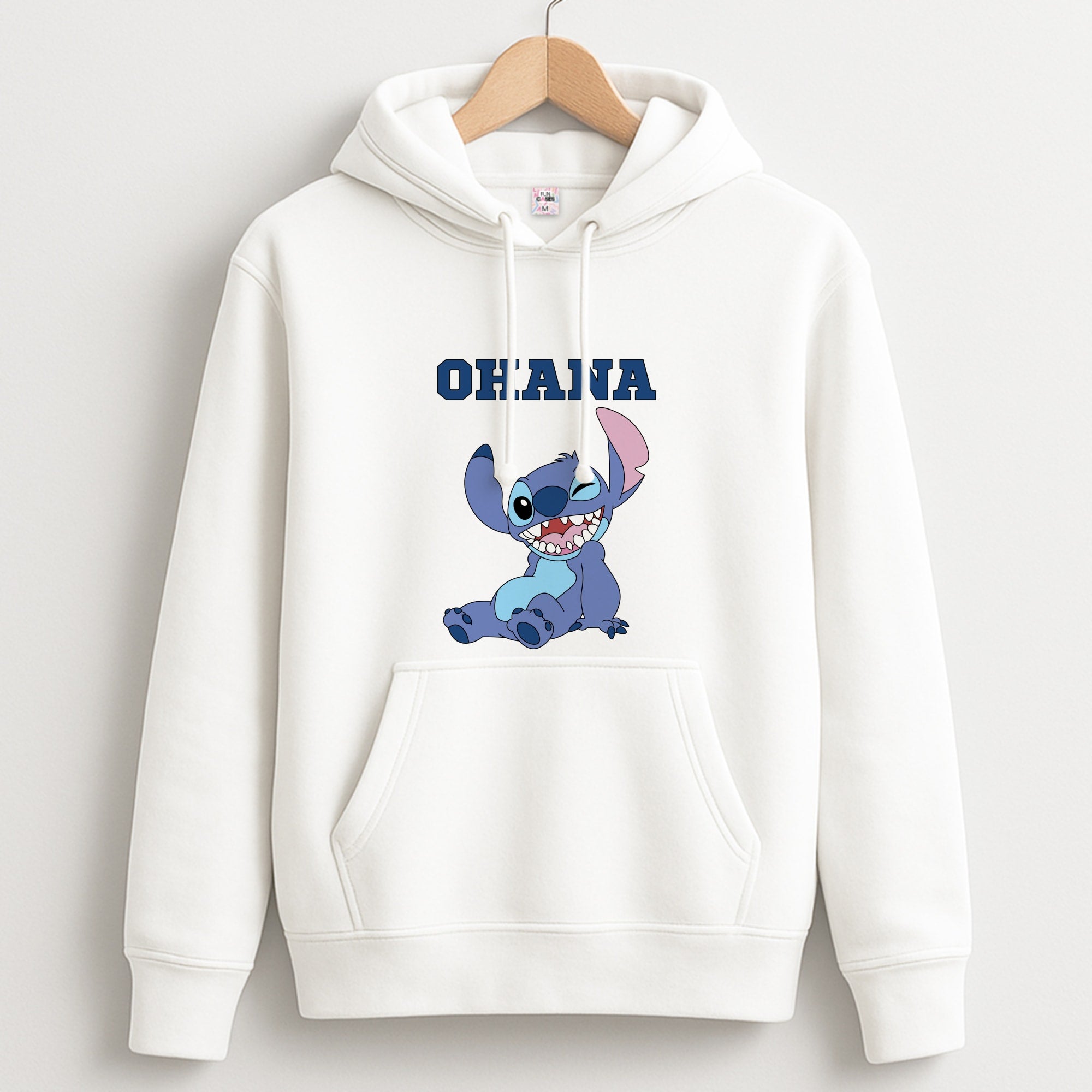Blue Alien Ohana Unisex Hoodie
