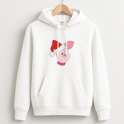 Pig Pattern Christmas Unisex Hoodie
