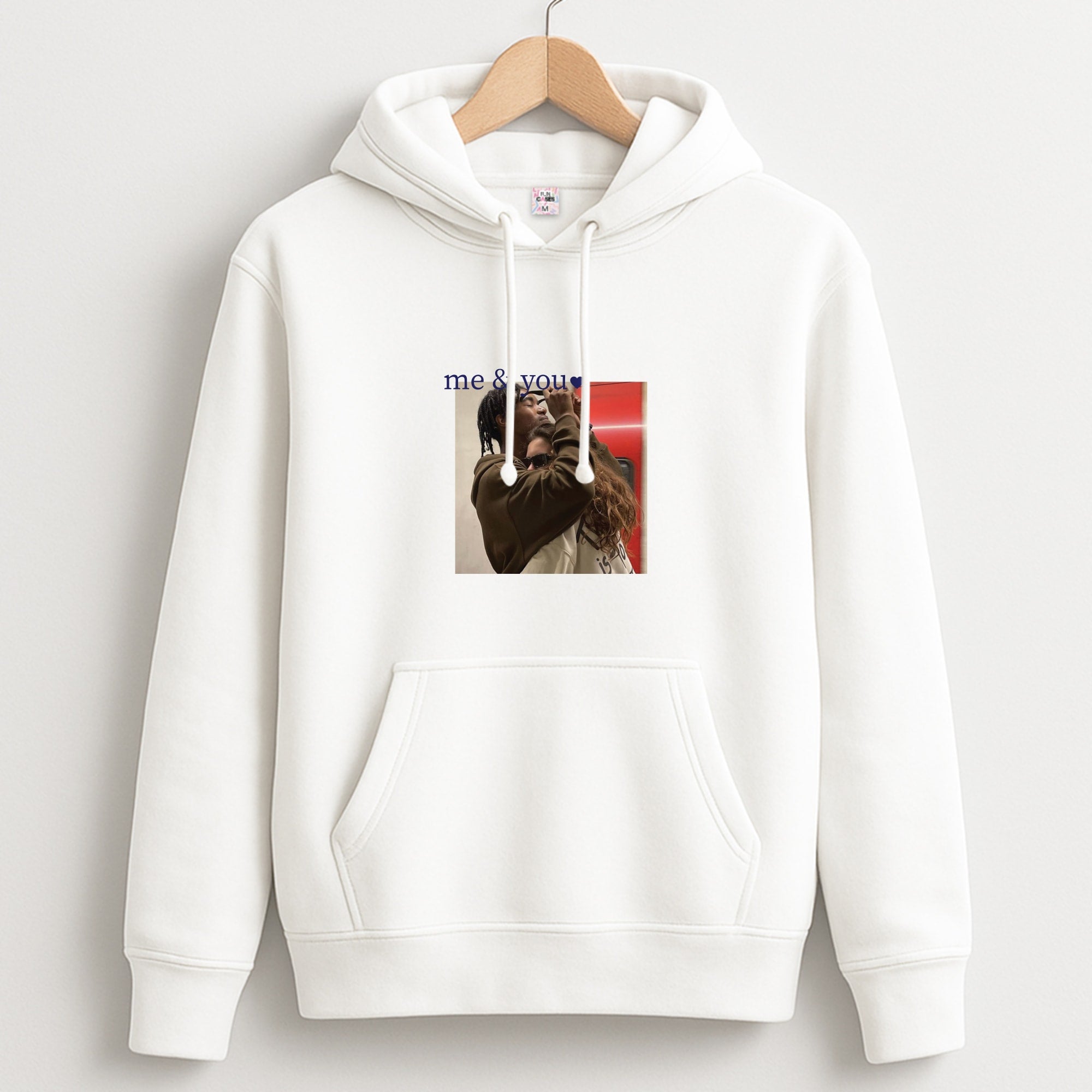 Me And You - Personalised Couples Hoodie