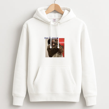Me And You - Personalised Couples Unisex Hoodie