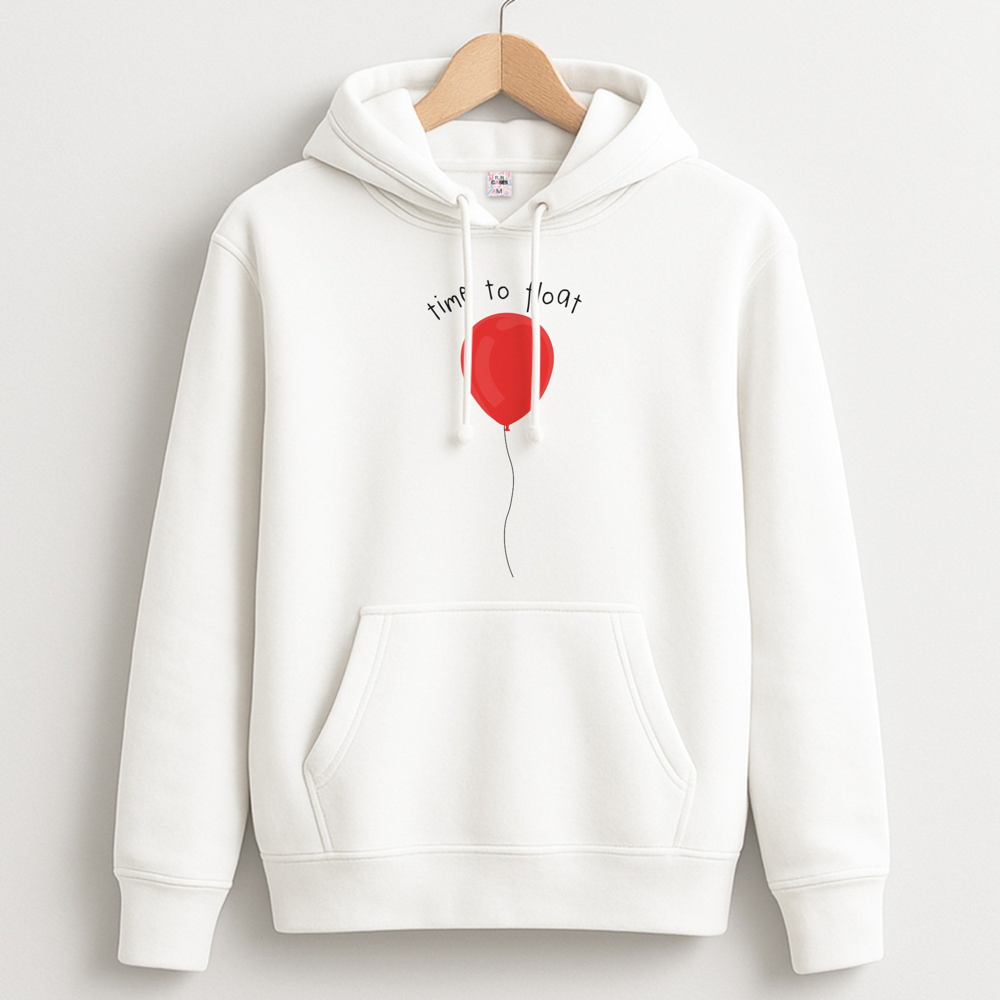 Time To Float - Clown Unisex Hoodie