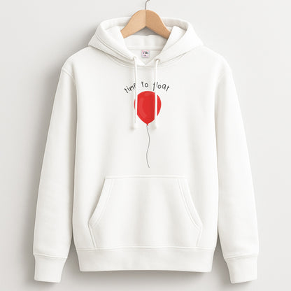 Time To Float - Clown Unisex Hoodie