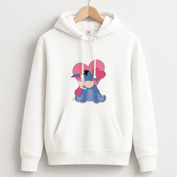 Donkey and Pig Valentine's Unisex Hoodie