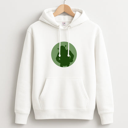 Green Ogre Outline Unisex Hoodie