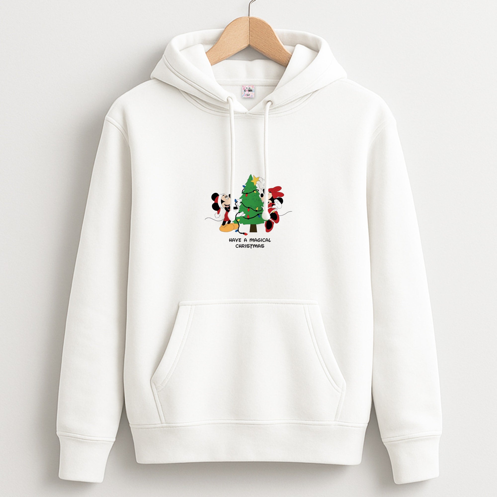 Festive Fairytale Mice - Christmas Unisex Hoodie