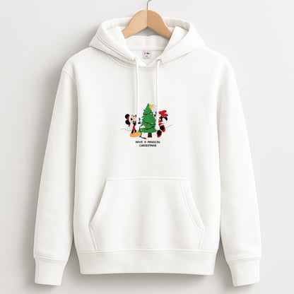 Festive Fairytale Mice - Christmas Unisex Hoodie