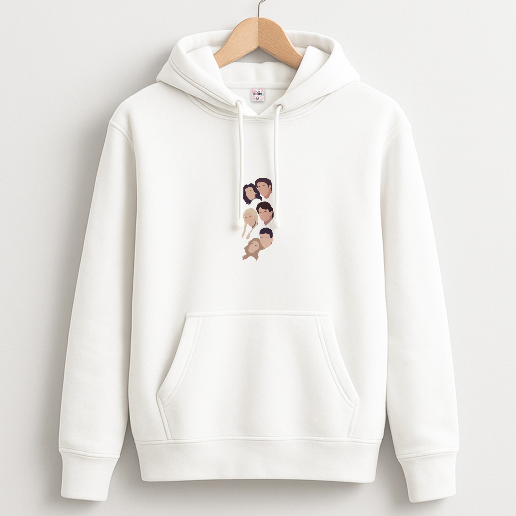 Cast Faces Unisex Hoodie