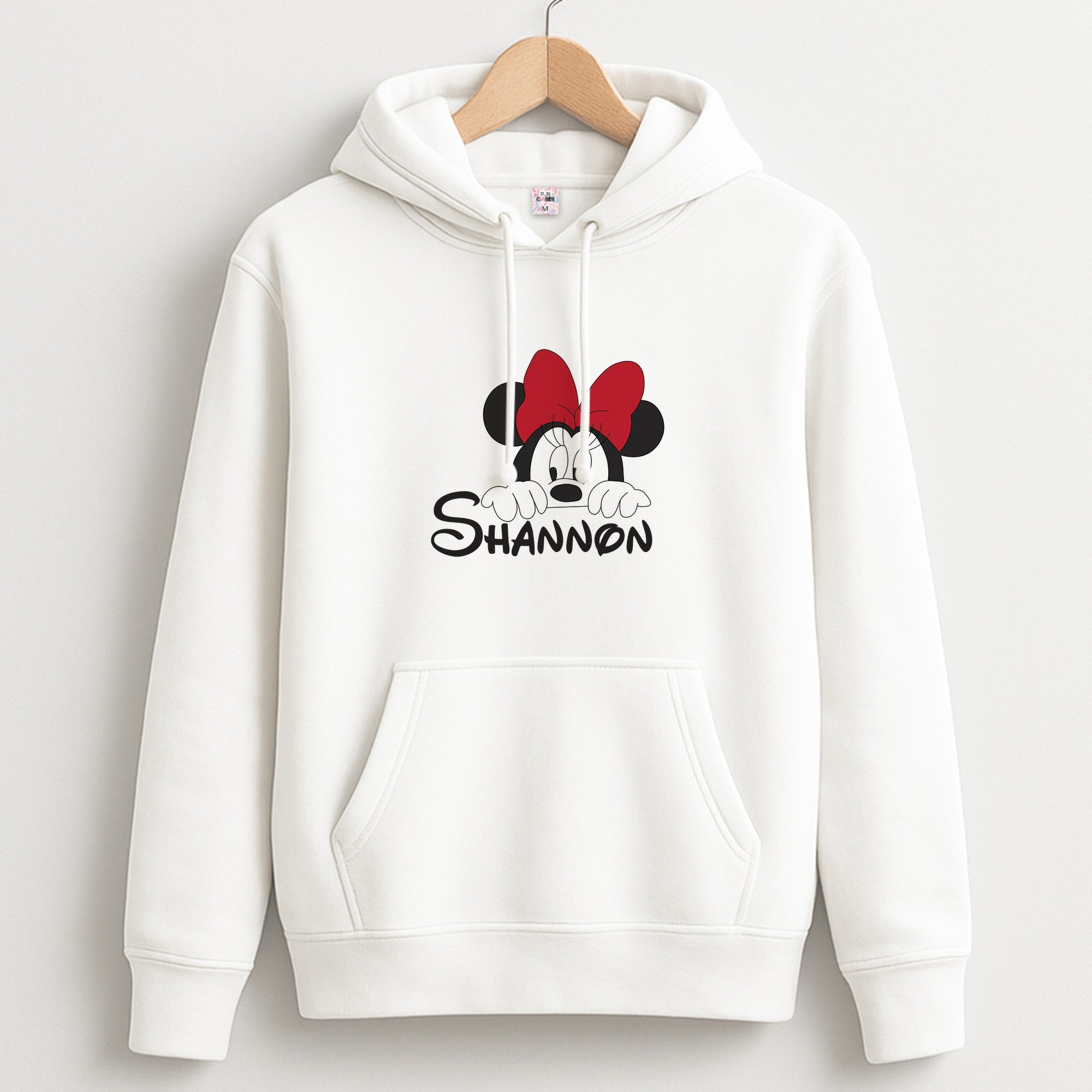 Minnie Mouse - Personalised Fairytale Unisex Hoodie