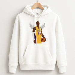 Kobe with wings - Basketball Hoodie