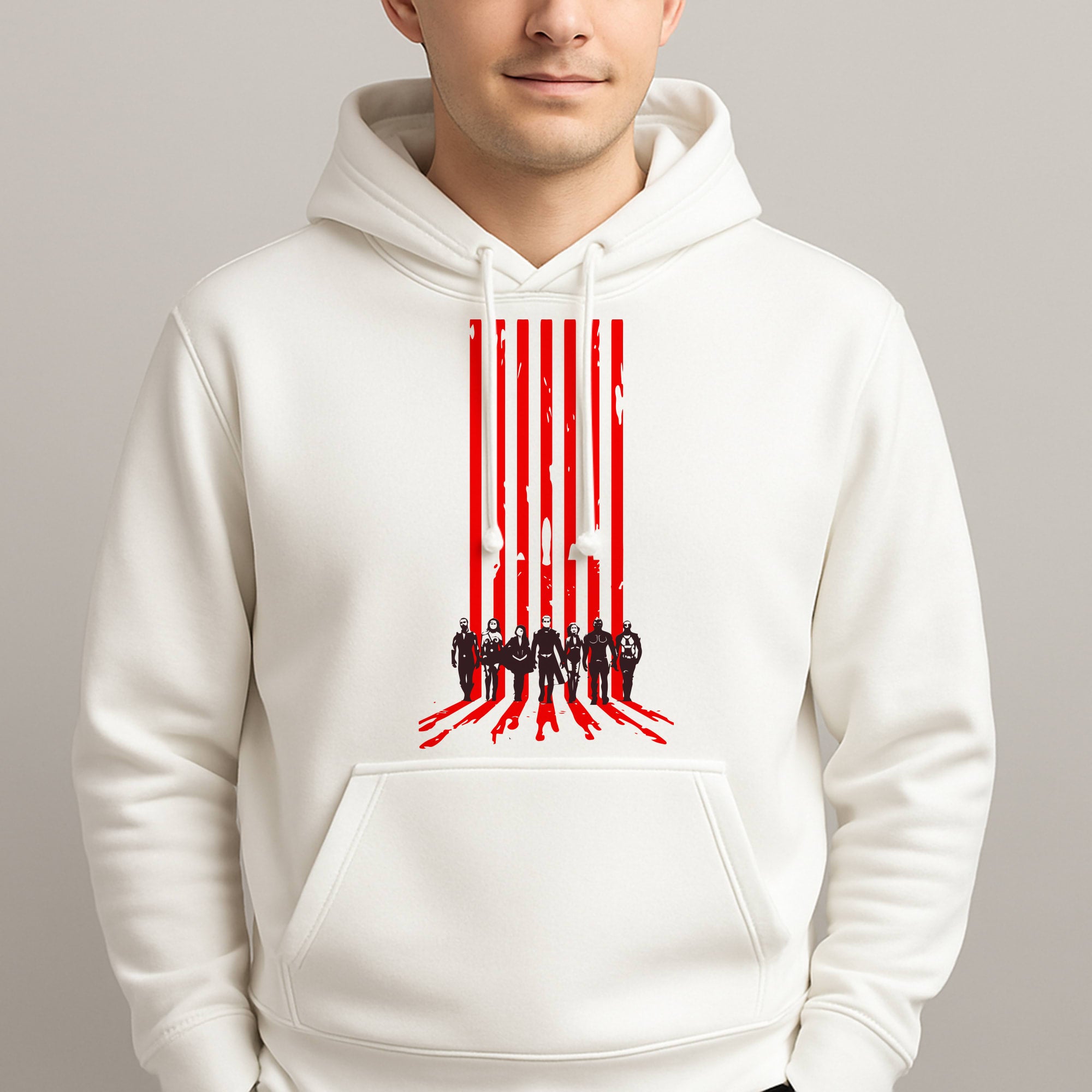 The Seven Silhouettes Unisex Hooded Pullover