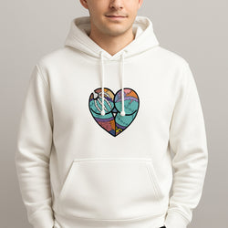 Sally And Jack Heart - TNBC Hoodie