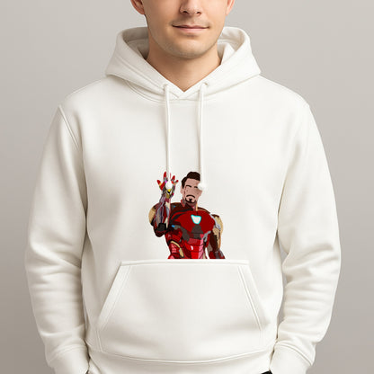 Iron Man Unisex Hooded Pullover