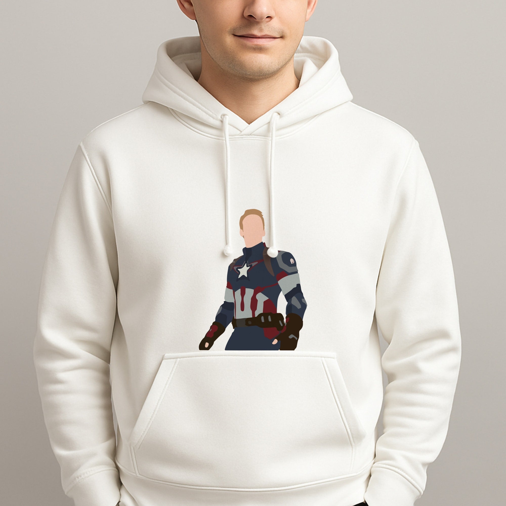 Captain America Unisex Hooded Pullover