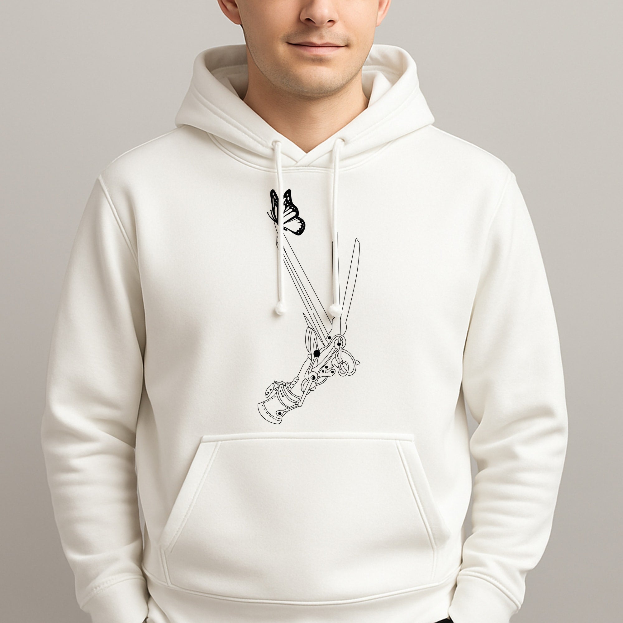 Scissorhands - Scissorhands Unisex Hooded Pullover