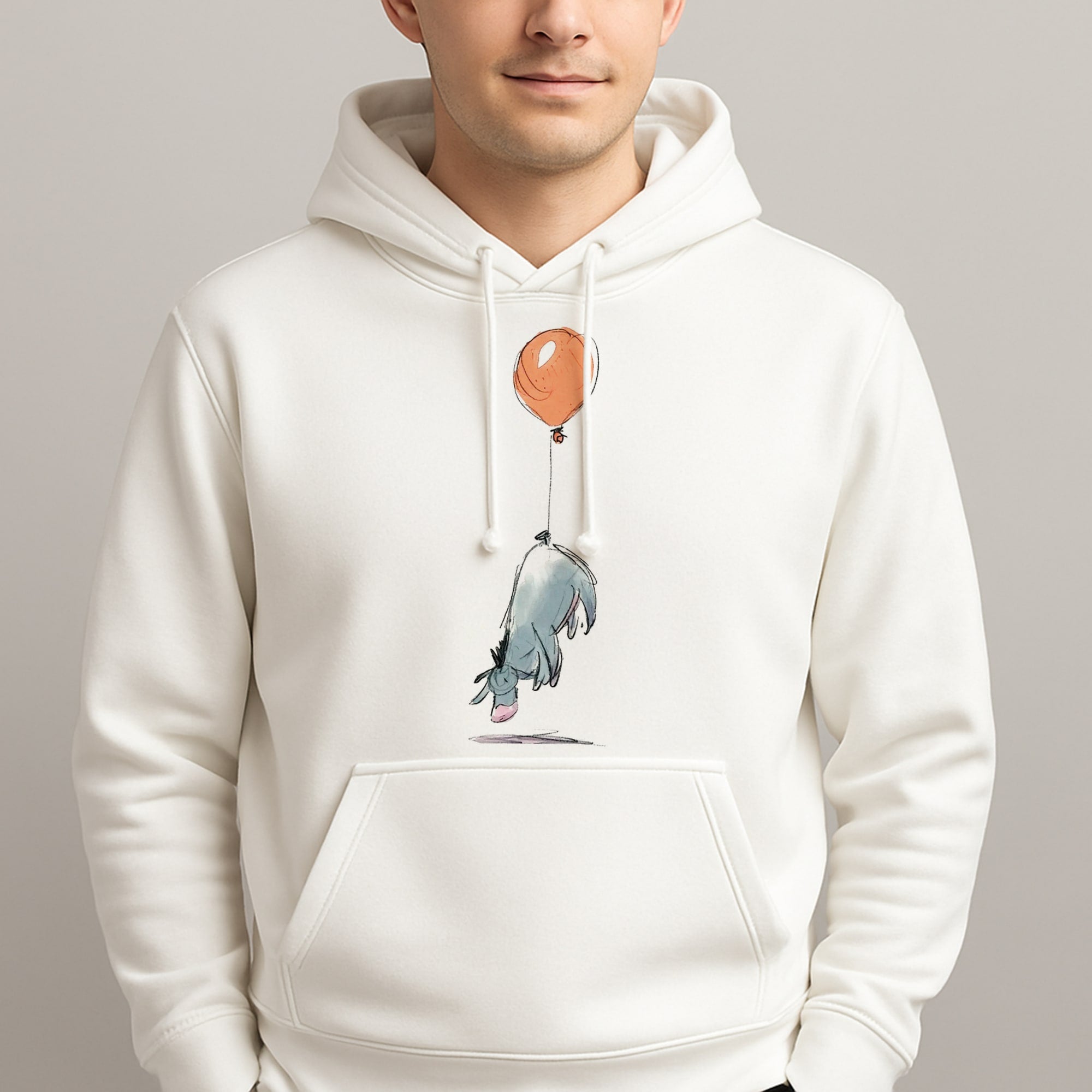 Donkey And His Balloon Hoodie