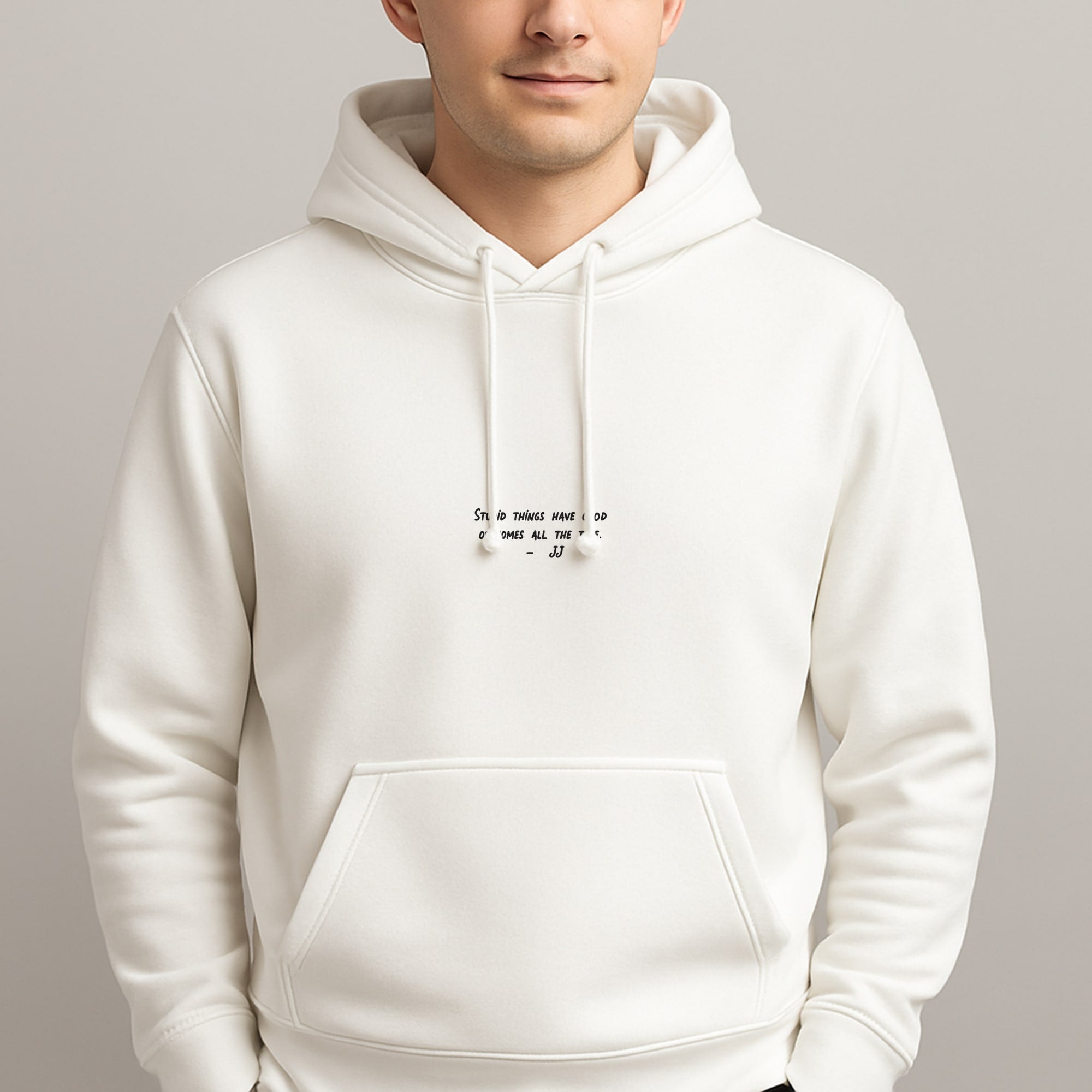 Stupid Things Have Good Outcomes - Outer Banks Unisex Hooded Pullover