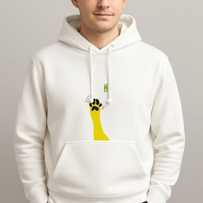 Hi - Dog Patterns Unisex Hooded Pullover