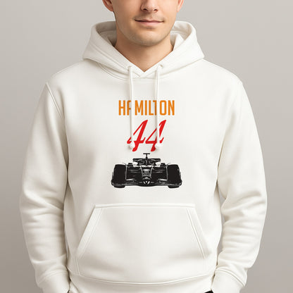 F1 Car Hamilton Unisex Hooded Pullover