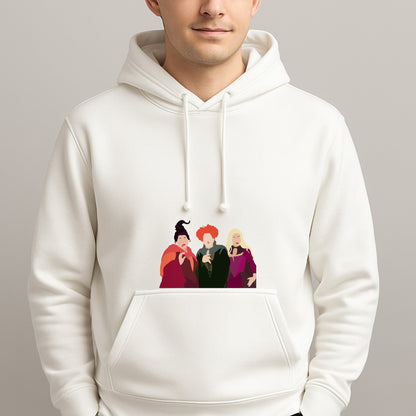 Hocus Halloween Witches - Halloween Unisex Hooded Pullover
