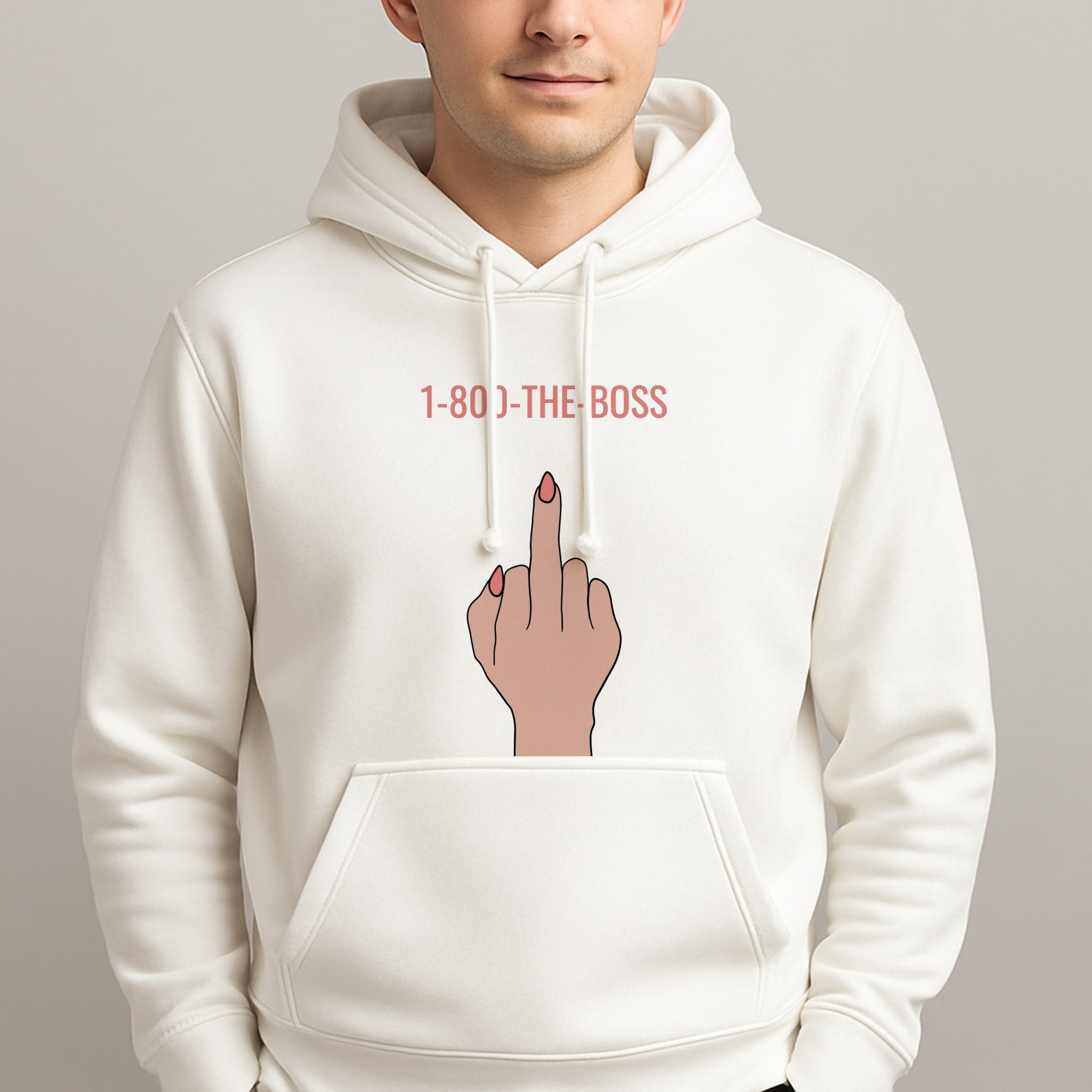 1-800 The Boss Unisex Hooded Pullover
