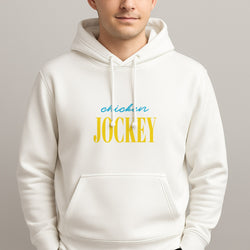 Chicken Jockey Blue Unisex Hooded Pullover
