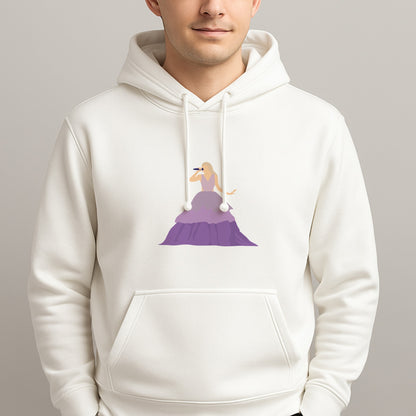 Purple Dress - Taylor Unisex Hooded Pullover
