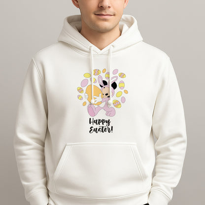 Happy Easter Pink  Unisex Hooded Pullover