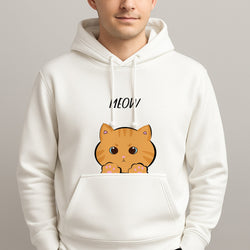 Ginger Cat - Cats Unisex Hooded Pullover